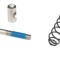 Lever Pushrod/Cross Dowel/Return Spring X0 Aluminum - Silver Ultimate FactoryBikes