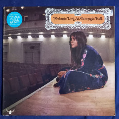 Melanie - Live At Carnegie Hall _ vinyl,LP _ Buddah, Germania, 1970 _ NM / VG+