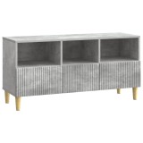 vidaXL Cabinet TV Gri Beton 102 x 34,5 x 50 cm Lemn prelucrat 894678