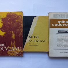 MIHAIL SADOVEANU- MIRCEA TOMUS+ SADOVEANU - C. CIOPRAGA+ SADOVEANU INTERPRETAT..