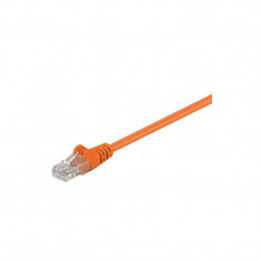 Patchcord Goobay UTP Cat5e 2m Portocaliu foto