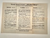 Carteveche Reclama interbelica Produse farmaceutice Pliant