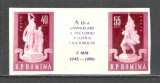 Romania.1960 15 ani victoria-triptic nedantelat ZR.168, Nestampilat