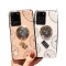 Husa pietricele + inel rotativ &#039; Clock &#039; Samsung S20 ; S20 Plus ; S20 Ultra