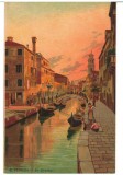 CPIB 16732 CARTE POSTALA - VENETIA, VENEZIA - CANAL GRANDINI, VECHE, Necirculata, Printata