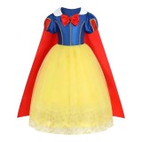 Cumpara ieftin Costum Disney - Rochie Alba ca Zapada