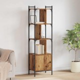 vidaXL Bibliotecă Lemn Vechi 44,5 x 30 x 154,5 cm Lemn compozit 882152