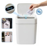 Cumpara ieftin Cos de gunoi cu senzor de miscare infrarosu Koken, 18 L, Cos gunoi bucatarie, capac automat anti-miros, silentios, Rezistent la apa IPX5, Design elega