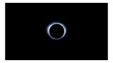 Tablou Canvas, "Coronă solară &icirc;n eclipsă totală", Intuneric, Mister, Corona, Eclipse, Lumina, Ceruri, Astronomie, Fenomen, Sublim, Infinit., 39 x 26 c