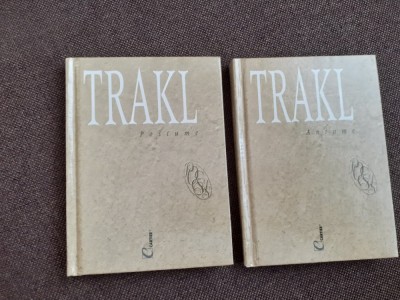 Georg Trakl - OPERA POETICA Poezii Antume. Poezii postume foto