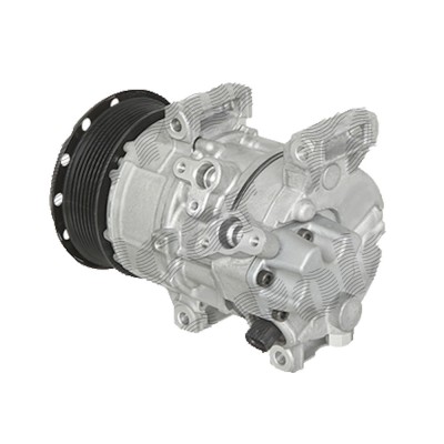Compresor aer conditionat Toyota Auris, 2012-2019, motorizare 2.0 D-4D, 93kw; 2.2 D-4D, 130kw, diesel, rola curea 110 mm, 7 caneluri, de tip Denso: 5 foto