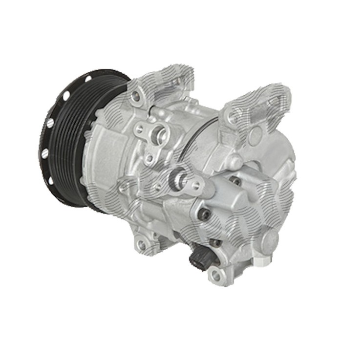 Compresor aer conditionat Toyota Auris, 2012-2019, motorizare 2.0 D-4D, 93kw; 2.2 D-4D, 130kw, diesel, rola curea 110 mm, 7 caneluri, de tip Denso: 5