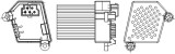MAHLE ABR 33 000S Reglaj, suflanta de interior