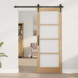VidaXL ușă Interioară cu Sticlă &quot;ORKDAL&quot; 78x202x4 cm Lemn Solid Pin