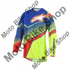 MBS ALPINESTARS RENNLEIBCHEN TECHSTAR VENOM, blau-gelb fluo-rot, L, Cod Produs: 3760017754LAU foto