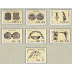 Ungaria 1984 - Arheologie, serie neuzata