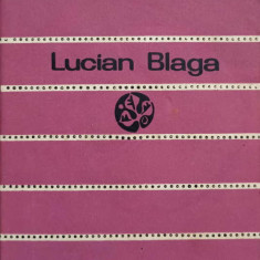 VERSURI-LUCIAN BLAGA