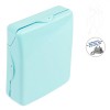 Suport Huse pentru Absorbante, Model Unic, Plastic, Culoare Verde Menta, Dimensiuni 8x3x10.5 cm, Oem