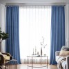 Draperie din catifea blackout cu rejansa din bumbac tip fagure, Madison, 200x215 cm, densitate 700 g/ml, Bismark, 1 buc