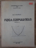 FIZICA CORPULUI SOLID PARTEA I-A-ILIE D. BURSUC