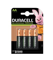 Set 4 Baterii reincarcabile Duracell Recharge R6/AA 1300 mAh