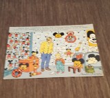 Franța Carte Poștală Publicitară 1985 &ndash; Mickey Mouse, Cr&eacute;dit Agricole Toulouse, Ilustrație, Necirculata, Printata