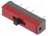 Intrerupator glisant, 3 pozitii, SP3T, ON-ON-ON, NKK SWITCHES - SS14MDP2