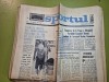 Ziarul sportul 25 februarie 1968 - campionatul de bob de la sinaia,marian slavic