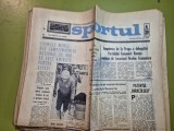 Ziarul sportul 25 februarie 1968 - campionatul de bob de la sinaia,marian slavic