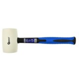 Ciocan Premium din cauciuc alb si maner din fibră de sticlă 850 g