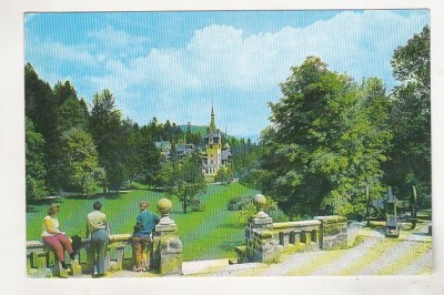 bnk cp Sinaia - Muzeul Peles - circulata foto