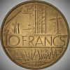 Moneda 10 FRANCI - FRANTA, anul 1979 *cod 278 = UNC, Europa