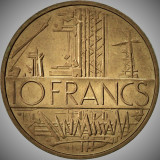 Moneda 10 FRANCI - FRANTA, anul 1979 *cod 278 = UNC