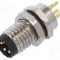 Conector M8, 4 pini, clasa etanseitate IP65, IP67, DEGSON ELECTRONICS - SP-M8A-04P-MM-SF7003-00A(H)