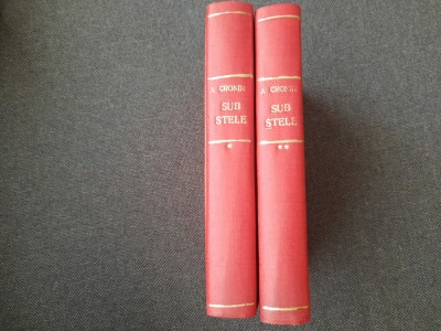 A. J. Cronin - Sub stele (2 volume, 1940) 2 VOLUME LEGATE DE LUX foto