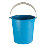 Galeata din plastic, rotunda, albastra, 5 L