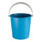 Galeata din plastic, rotunda, albastra, 5 L