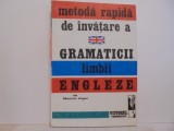 Monica Visan - METODA RAPIDA DE INVATARE A GRAMATICII LIMBII ENGLEZE - - Editura Viitorul Romanesc - 1992 - 124 pag.