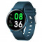 Ceas Smartwatch Techstar? KW19 Albastru, 1.3 inch HD Rotund, Monitorizare Cardiaca, Tensiune. Oxigenare, Bluetooth 4.0