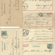 Carte Postala Germania Deutsches Reich- Hamburg - Danemarca lot 20 carti postale