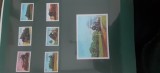 St Vincent and The Grenadines-Locomotive- serie completa si colita,nestampilat
