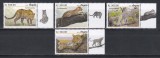 Angola 2019 - Leoparzi, Serie cu Tapsuri pe Dreapta, MNH