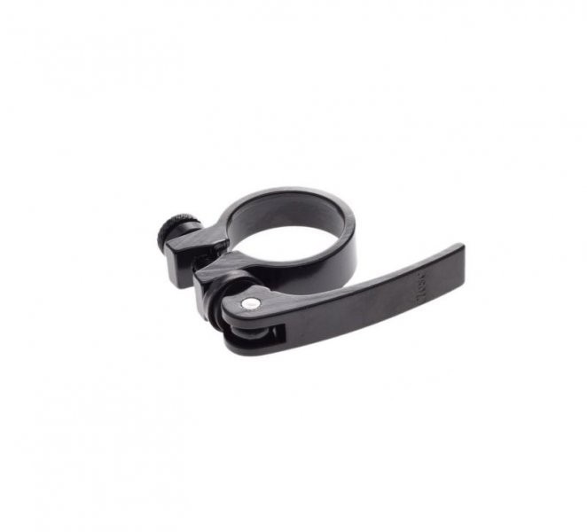 Colier tija sa, prindere rapida, 31.8mm, culoare negru, din aluminiu Cod:AWR0294B