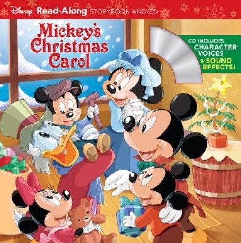 Mickey&#039;s Christmas Carol Read-Along Storybook and CD