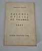 Carte veche Salonul Oficial de Toamna 1945 Desen Gravura Afis