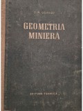 I. N. Usakov - Geometria miniera (Editia: 1954)