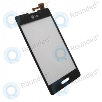 LG Optimus F6 (D505) Digitizer negru foto