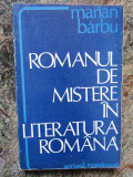 Marian Barbu - Romanul de mistere in literatura romana