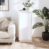 Servanta Gossi Alb 31.5x34x75 cm Lemn Masiv Pin Comoda Depozitare Living Hol