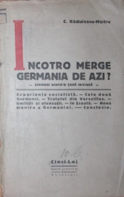 INCOTRO MERGE GERMANIA DE AZI ? foto